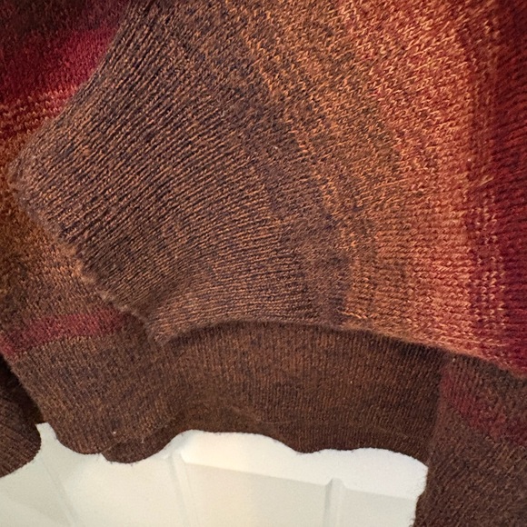 Dockers Multicolor Striped Crewneck Sweater. Mens Size XL. 100% acrylic. - Picture 5 of 7